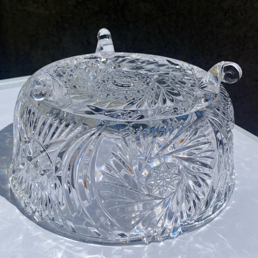 Vintage Crystal Bowl✨ by Crystal Clear Industries - Picture 11 of 15